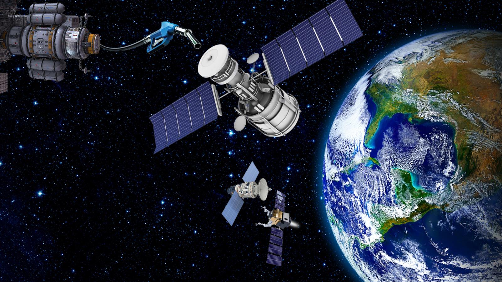 CSPS Cover Photo for of Satellites and Earth